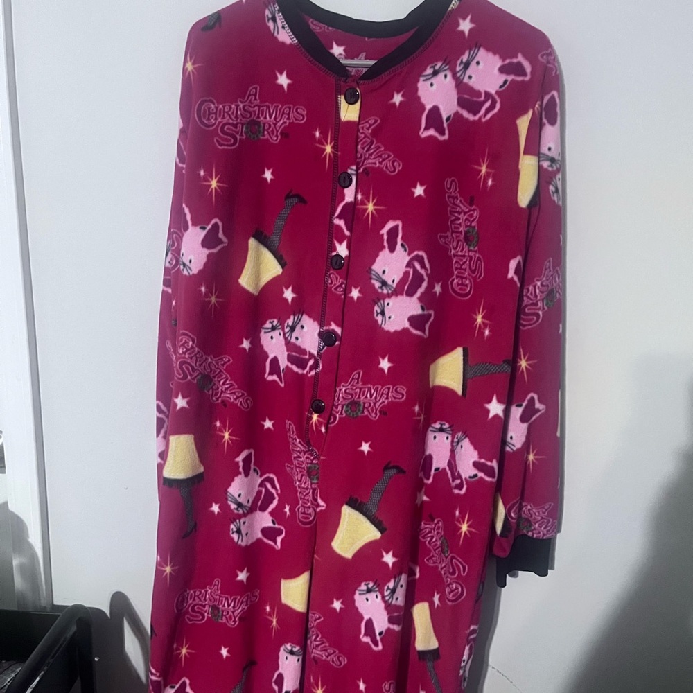 A Christmas Story footed pjs